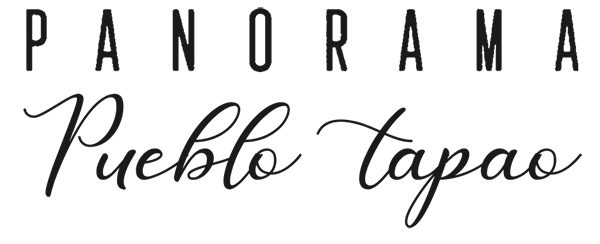 Logo typo panorama Pueblo tapao